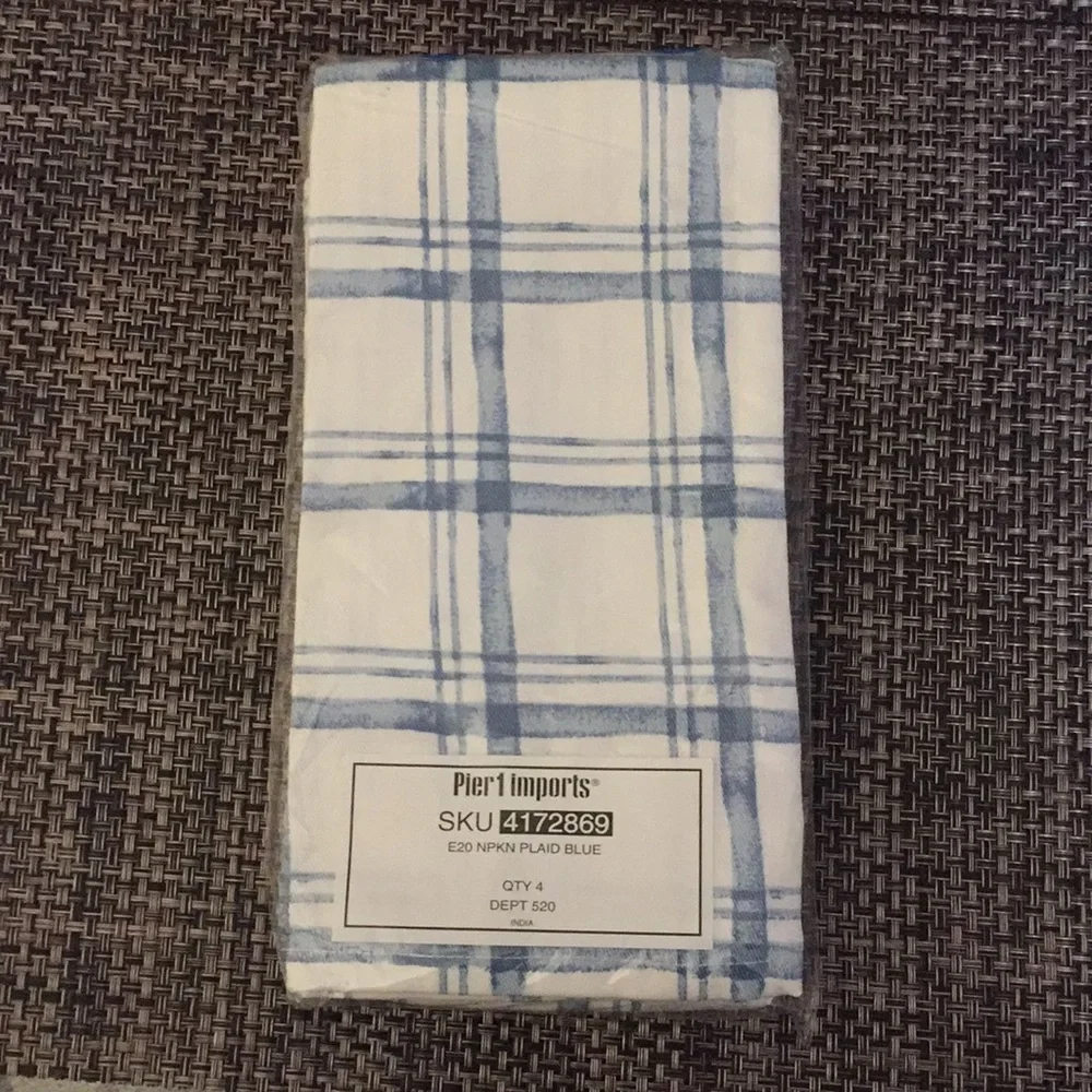 - Pier 1 cloth napkins new